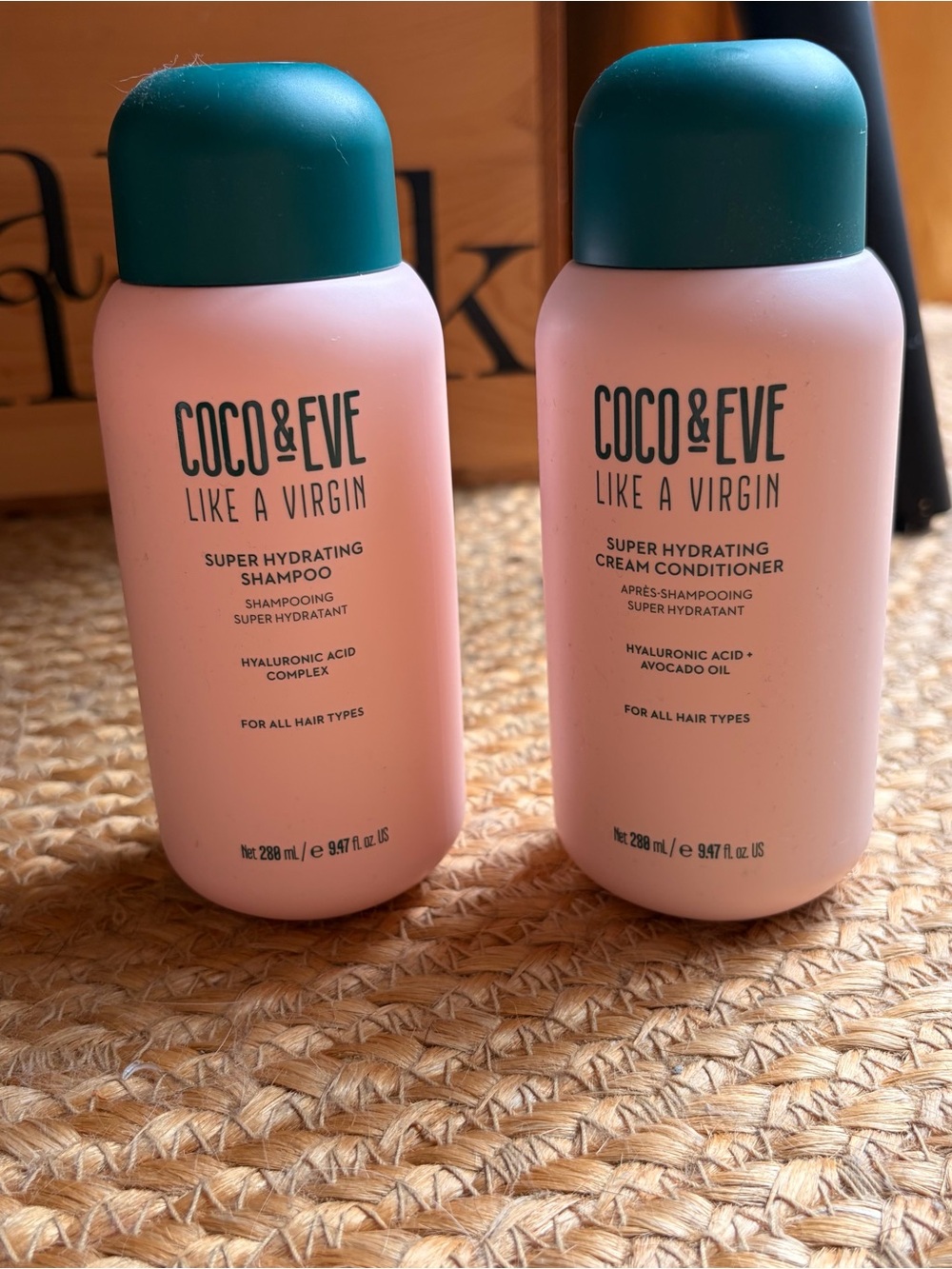Coco & Eve shampoo and conditionner
